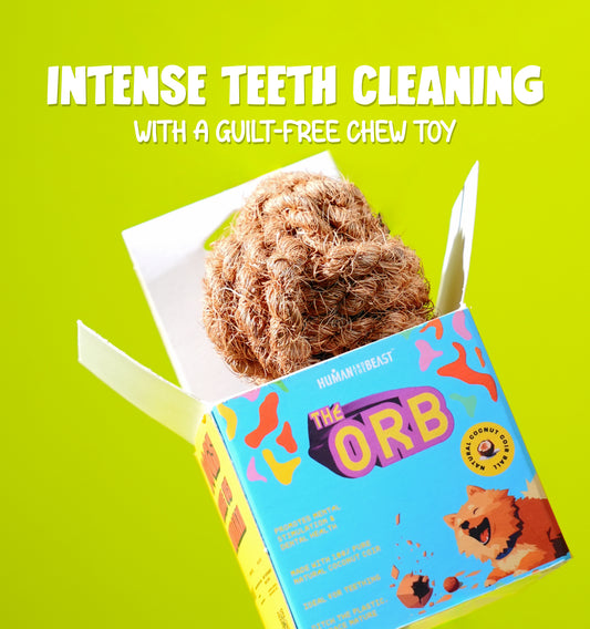 100% Natural Chew Clean Ball for 10X Healthier Teeth